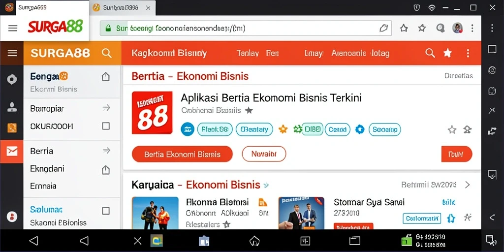 Antarmuka SURGA88 yang intuitif dan informatif untuk pengguna.