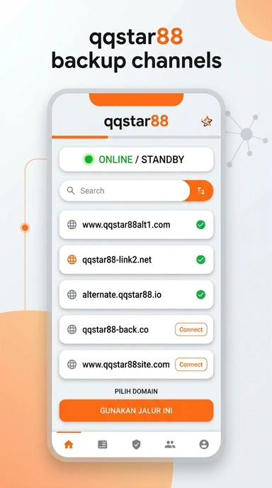 Tampilan link alternatif qqstar88